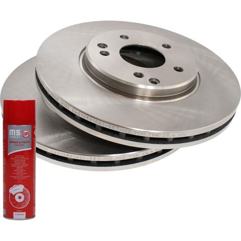 DISCOS DE FRENO delanteros 24012801061-PCS-MS  2 piezas (1/3)