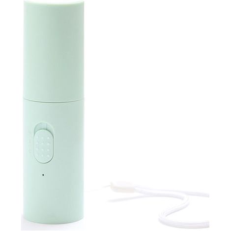 Ventilateur portable à main, pliable, rechargeable par USB, petit format et 2 vitesses, idéal pour l'intérieur, l'extérieur et les voyages. (1/5)