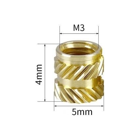 Threaded Inserts for Plastic Threaded Inserts for Plastic M345mm (1/5)