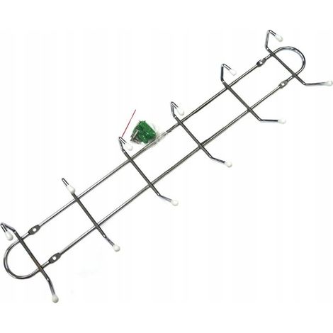 Appendiabiti da parete SUELO ODELO con 12 ganci  OD1824