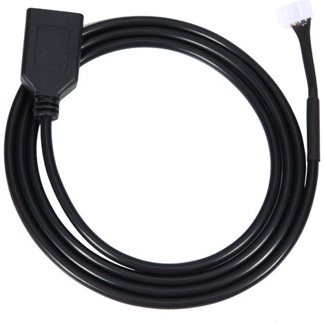 Câble USB Peugeot avec outils standard d'installation et de retrait de lecteur CD pour 307, 308, 407 Citroën C2, C3, C4, RD9, RD43, RD45 (RD4 petite tête blanche + 2 fourches longues) (1/5)