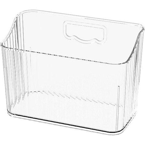 Étagères flottantes, organisateur de poubelles, boîte de rangement murale sans trou en plastique (1/5)