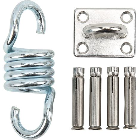 Kit De Suspension De Hamac, Ensemble De Cintres D'oscillation De Plafond, Boucle De Porte Carrée pour Les Sports D'intérieur, Sac De Sable De Yoga (1/5)