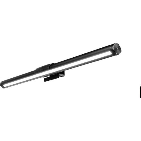 Barra de luz LED para monitor, brillo ajustable, opciones multicolor, 44 cm, 5 colores RGB. (1/2)