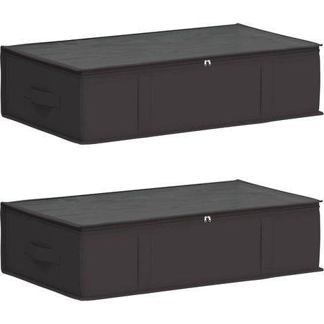Maison Exclusive - Scatola di stoccaggio con finestra trasparente in alto 2 pz (1/5)