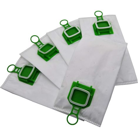 6 Staubsaugerbeutel Premium Microvlies Kompatibel mit Vorwerk Kobold VK 140 150 FP 140 150 / 0926e (1/5)
