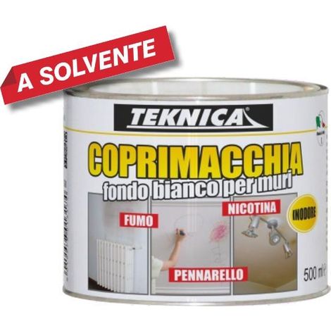 Fondo Bianco inodore Per Legno Opaca Teknica Coprimacchia Spessore 500ml