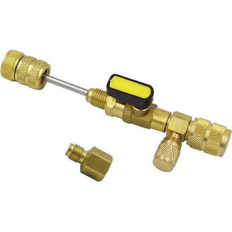 Outil d'extraction de noyau de valve pour climatiseur-23.88X1.63cm-Golden (1/3)
