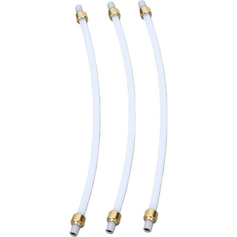 Tuyaux de rechange en PTFE pour machines à café Delonghi, 3 pièces, tubes d'eau de diamètre extérieur de 4 mm, 150 mm/5,91 pouces. (1/5)