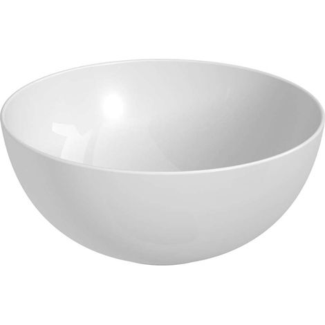 Jika Astra - Aufsatzwaschbecken, Durchmesser 36 cm, ohne Überlauf, ohne Hahnloch, weiß H8183650001121 (1/2)
