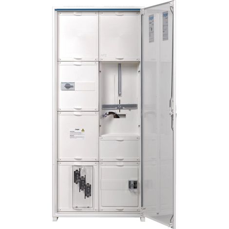 hager Wandler- und Messschr,Univ.N,1250x550x205,1ZF,APZ,NAR NH00 SUT, AAR Lasttr.125A