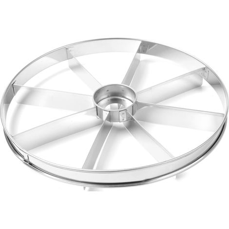 Marcatore per tagliare la torta, diametro 320 mm, 12 porzioni - HENDI 512517 (1/2)