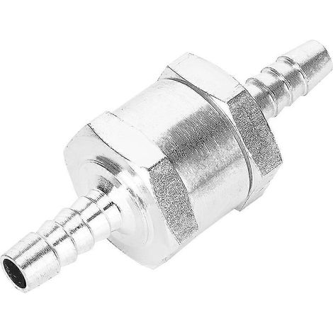 Rückschlagventil aus Aluminium für Kraftstoff, Einwegventil, Benzin, 6 mm (1/3)