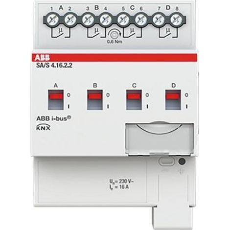 ABB SCHALTAKTOR 4-FACH 16A (SA/S4.16.2.2) (1/5)