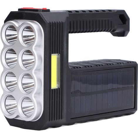 Lampe de Camping Solaire LED Portable, Puissante et Multifonction pour Randonnée et Aventure en Plein Air (1/5)