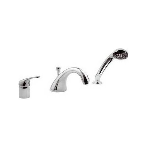BATTERIE DE BAIGNOIRE 3 TROUS LIGNE EPIC Dimensions : Chrome