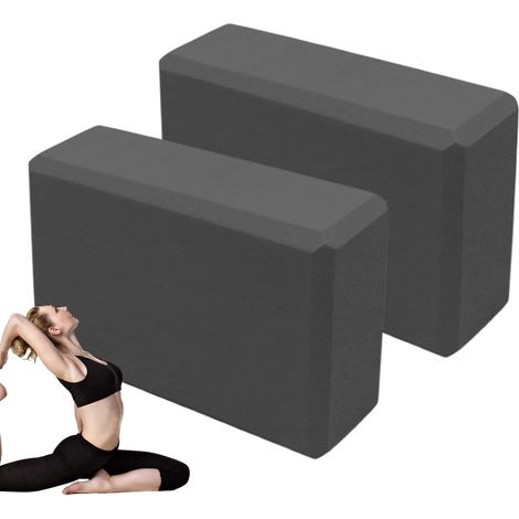 Bloc de Yoga - 2 Blocs Divisés pour Étirements et Équilibre - Cale (1/5)
