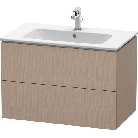 Duravit L-Cube mueble bajo lavabo suspendido, 2 cajones,