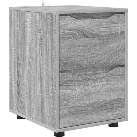 Armario de almacenamiento Gris Sonoma 40 x 48 x 57 cm vidaXL (1/5)