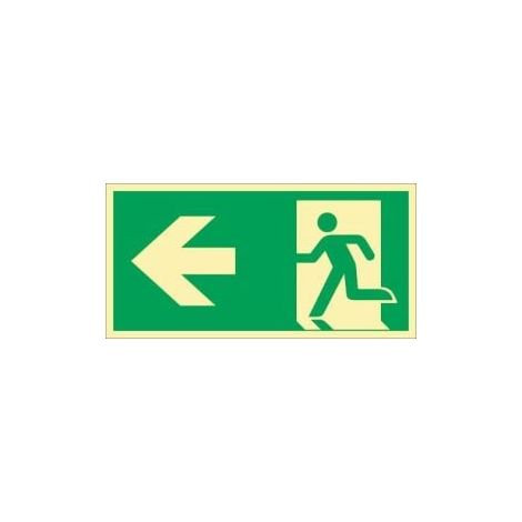 Segnaletica di  sicurezza DIN  EN ISO  7010 L297xB148  mm -  9300FHL148L