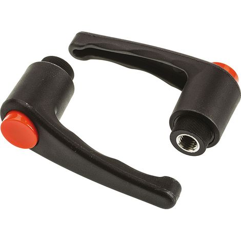 Levier de serrage RS PRO, , filetage M10, Femelle L. 18mm ( Prix pour Paquet de 2 )