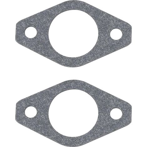 2pcs Carburetor Gasket Replace OEM 270684 63.5x38x0.25mm Compatible with Briggs & Stratton Series 170000-195400 Small Engines (1/5)