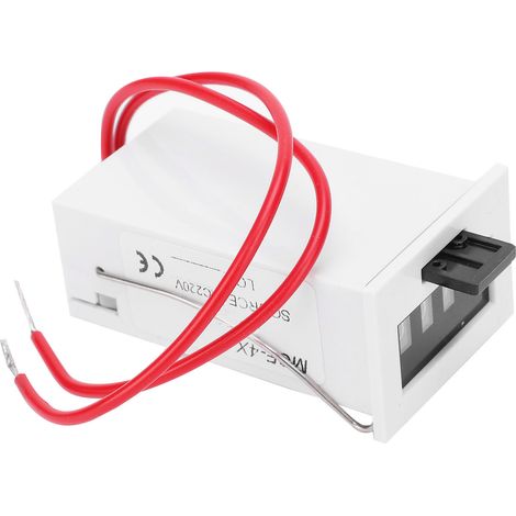 Compteur numérique d'impulsions MCF‑4 0‑9999, 220V AC pour applications industrielles (1/5)