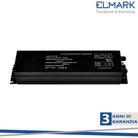 BLOCCO DI EMERGENZA 50-250W 85/265V IP44