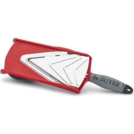 DE BUYER MANDOLINO Kobra ASSE Rosso, 36.5 x 12.2 x 8 cm (1/4)
