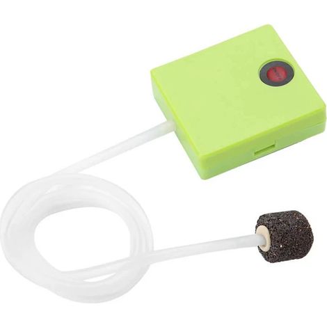 Mini pompe à air portable pour aquariums, pompe à oxygène pour aquariums d'eau douce, accessoires compatibles (1/5)