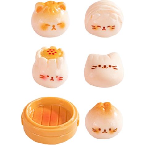 Brötchenfiguren 5er Pack Realistische Hängefiguren ideal für