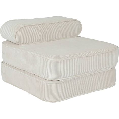 sweeek - Ausklappbarer Kindersessel mit Cordbezug