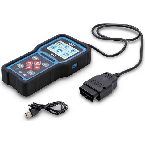 Appareil de Diagnostic OBD 2 EOBD - 16,7 x 5,5 x 24,9 cm - Interface Véhicule Compatible, Pro - D-Work