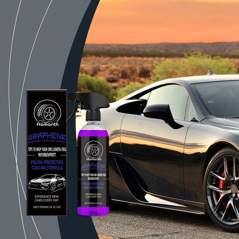 Automotive Gloss Coating Spray - Waterproof, Anti-fog, Mirror-like Brightening, Polishing, and Maintenance Nano Coating Spray - 120ml -- BIEMMEDUE (1/5)
