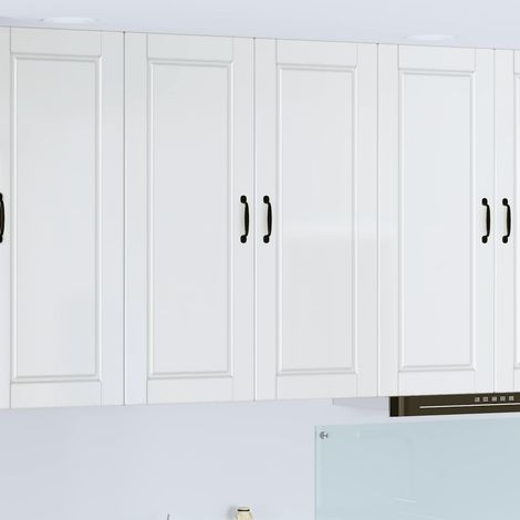 Küchenschrank Hochglanz Weiß 80 x 31 x 100 cm Holzwerkstoff