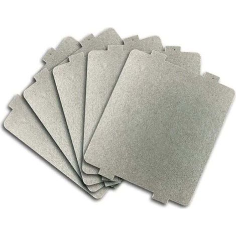 Plaques mica de microondes, Guide d’ondes, 99 x 108 mm Compatible avec Frigidaire 5304464061 (5 pièces) (1/4)