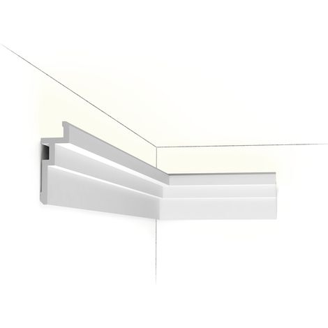 Profil en U CX196 - L200 x H4 x L11,3 cm - ORAC DECOR (1/5)