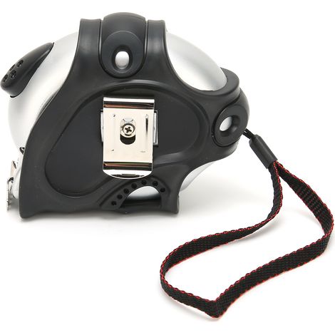 Ruban à mesurer en acier auto-bloquant outil de mesure précis pour menuiserie chantier BTP 7,5m x 25mm (1/5)