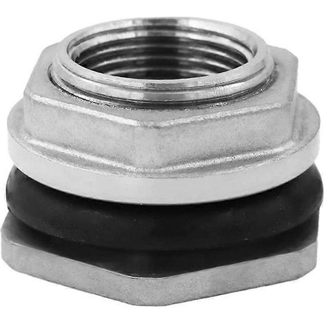 Raccord traversant en acier inoxydable SUS304 pour réservoir d'eau de 2 pouces (1/5)