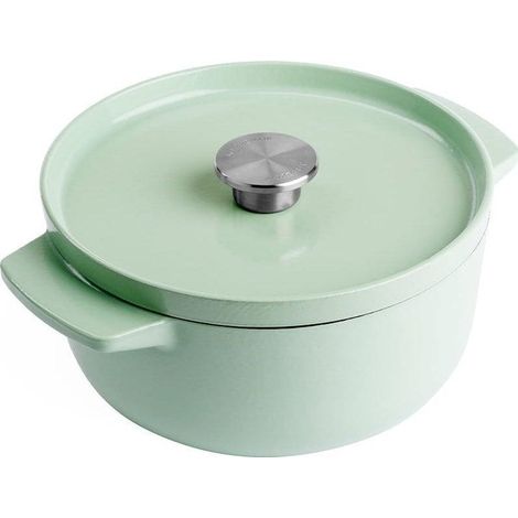 KitchenAid Cazuela de hierro fundido pistacho 3,3 litros