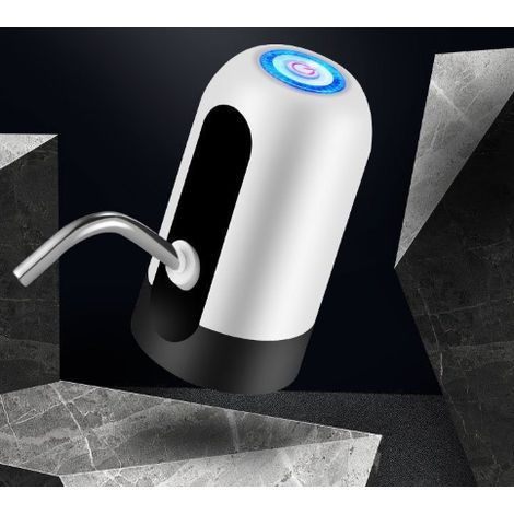 Pompe à eau pour bidon modèle 012, blanc et noir, batterie lithium (1/4)