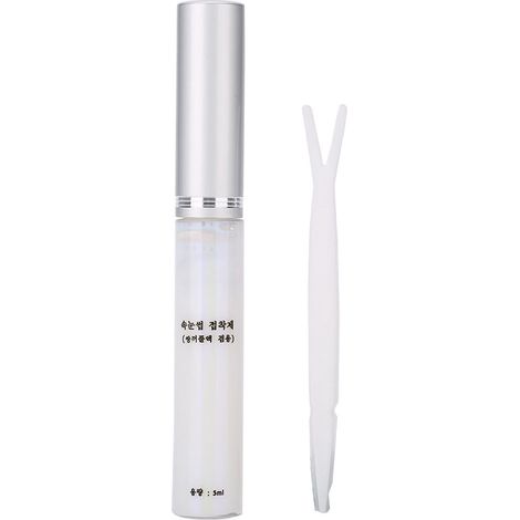 Colle Double Paupière Invisible Naturelle, Stylo Gel Cils Longue Tenue (1/5)