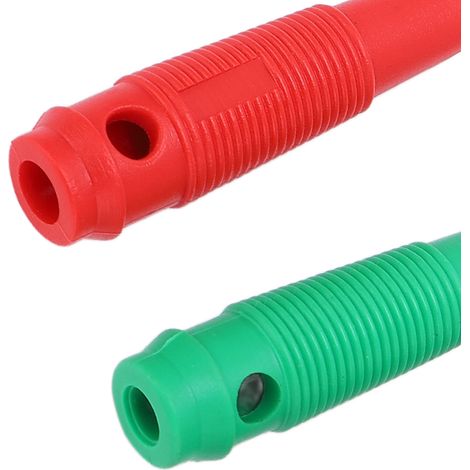 Fiche banane 1000V 32A, 4mm, 7 broches, connecteur mâle empilable avec manchon souple pour câble Audio, 10 paquets (1/5)