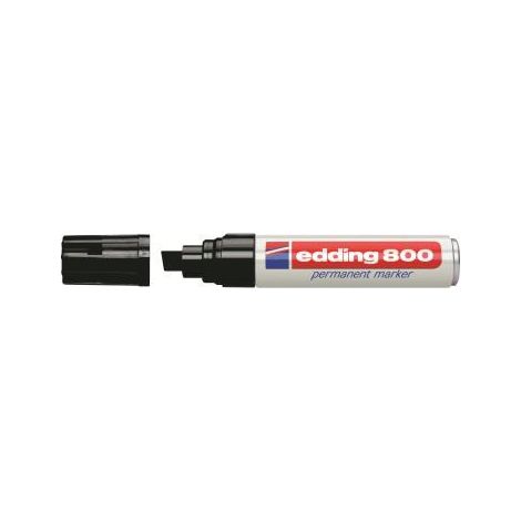 Pennarello Permanente Edding 800 Nero (4-800001)