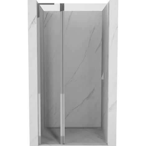 Mexen Mist L Duschschwingtür 105 cm, transparent, Chrom - 8A4L-105-000-01-00 (1/5)