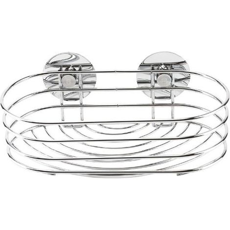 Portaoggetti  in acciaio inox cromato – Giada  Tecom