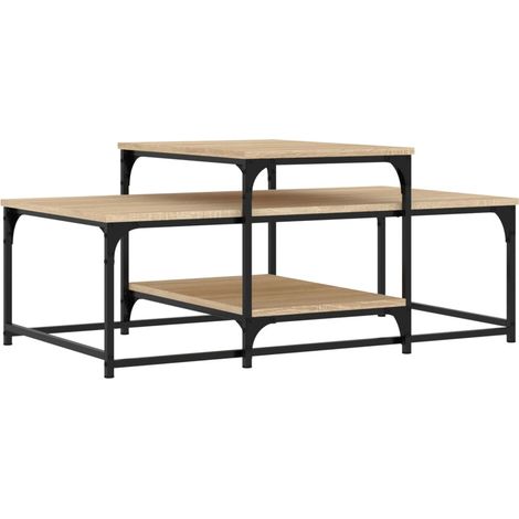 Maison Exclusive - Couchtisch Sonoma-Eiche 102x60x45 cm Holzwerks