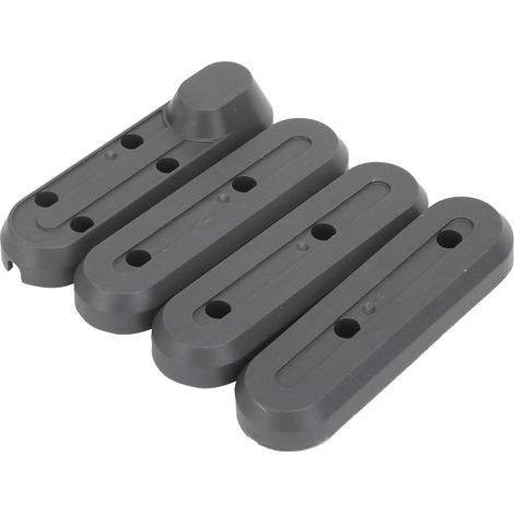 Protection de moyeux de roue de trottinette électrique avec autocollants réfléchissants, protection nocturne pour les moyeux avant et arrière, gris. (1/5)