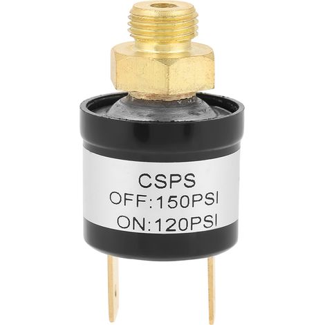 1pc Air Compressor Pressure Switch Air Pressure Control Switch 120-150PSI 1/8" NPT