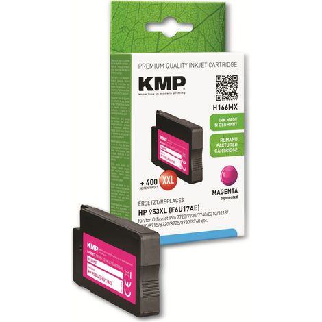 Cartouche d'encre KMP H166MX, magenta